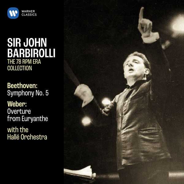 Barbirolli: Beethoven - Symphony no.5; Weber - Overture from Euryanthe (24/192 FLAC)