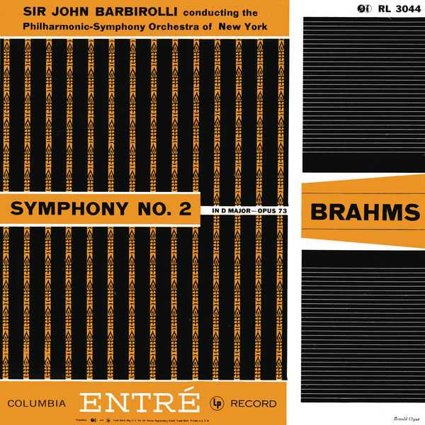 Barbirolli: Brahms - Symphony no.2; Schubert - Symphony no.4, Fünf Deutsche Tänze mit 7 Trios (24/192 FLAC)