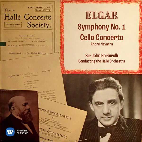 Barbirolli: Elgar - Symphony no.1, Cello Concerto (24/192 FLAC)
