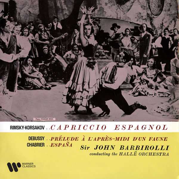 Barbirolli: Rimsky-Korsakov - Capriccio Espagnol; Debussy - Prélude à l'Après-Midi d'un Faune; Chabrier - España (24/192 FLAC)