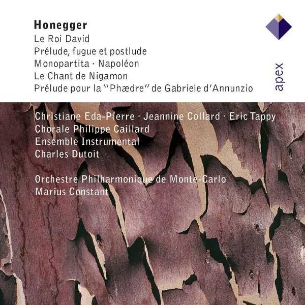 Dutoit: Honegger - Le Roi David, Prélude, Fugue et Postlude, Monopartita, Napoléon, Le Chant de Nigamon (FLAC)