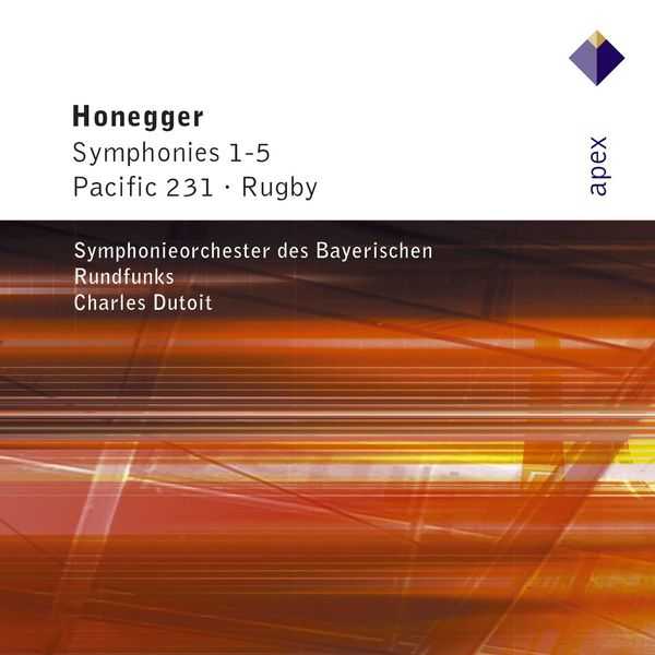Dutoit: Honegger - Symphonies no.1-5, Pacific 231, Rugby (FLAC)