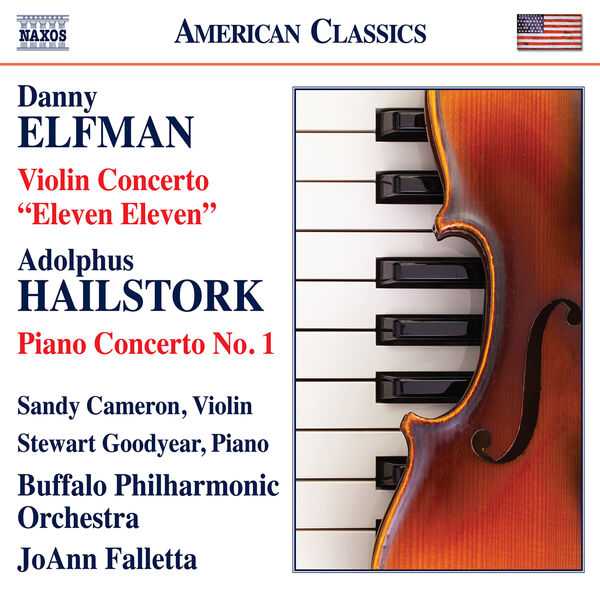 Falletta: Elfman - Violin Concerto "Eleven Eleven"; Hailstork - Piano Concerto no.1 (24/96 FLAC)