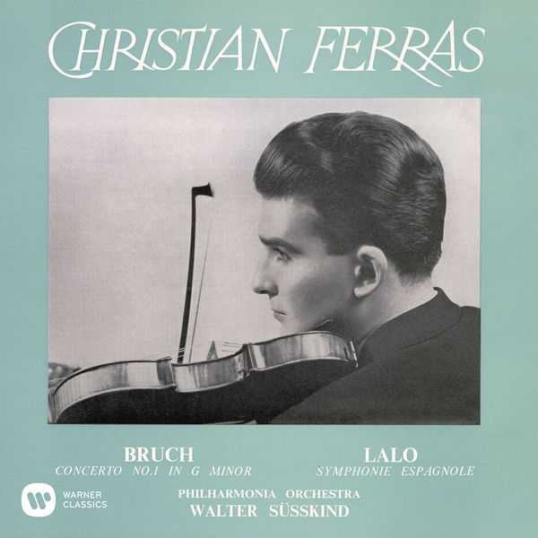 Ferras, Susskind: Bruch - Violin Concerto no.1 op.26; Lalo - Symphonie Espagnole op.21 (24/96 FLAC)