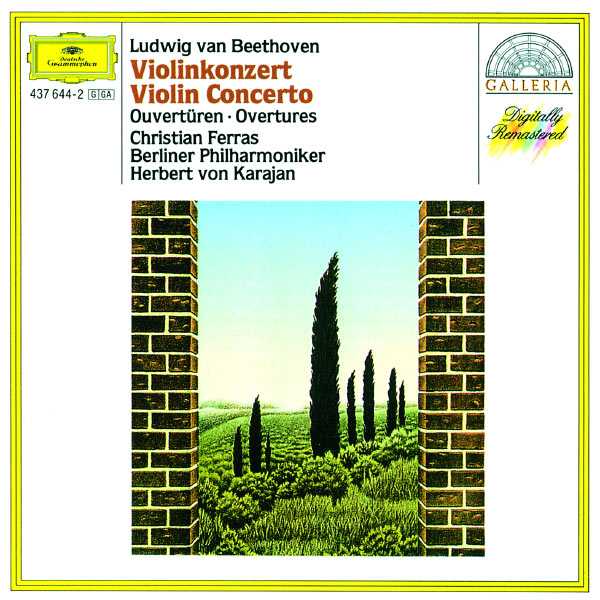 Ferras, Karajan: Beethoven - Violin Concerto, Overtures (FLAC)