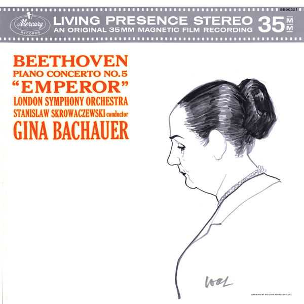 Gina Bachauer: Beethoven - Piano Concerto no.5 "Emperor" (FLAC)