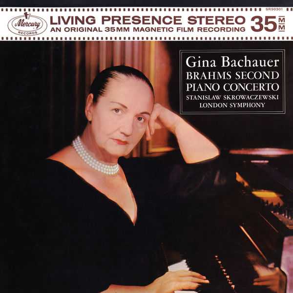 Gina Bachauer: Brahms - Piano Concerto no.2; Beethoven - Piano Sonata no.9 (FLAC)