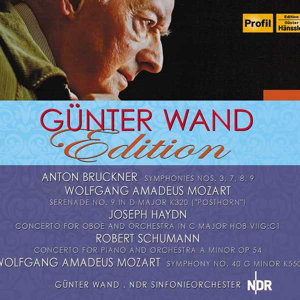 Günter Wand Edition: NDR Sinfonieorchester - Bruckner, Mozart, Haydn, Schumann (FLAC)
