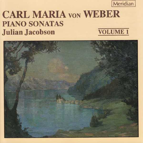 Julian Jacobson: Weber - Piano Sonatas vol.1 (FLAC)