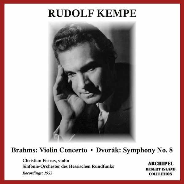 Rudolf Kempe: Brahms - Violin Concerto; Dvořák - Symphony no.8 (FLAC)