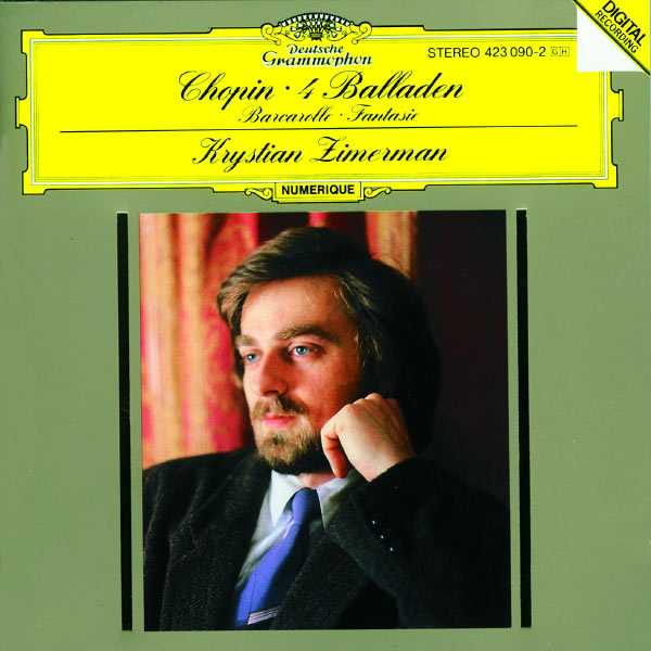 Krystian Zimerman: Chopin - 4 Ballades, Barcarolle, Fantasie (FLAC)
