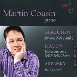 Martin Cousin plays Glazunov, Liadov, Arensky (FLAC)