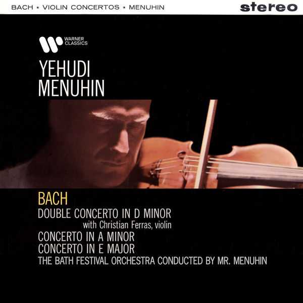 Ferras, Menuhin: Bach - Double Concerto & Violin Concertos (FLAC)