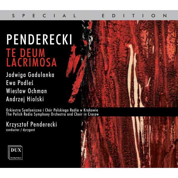 Penderecki conducts Te Deum, Lacrimosa (FLAC)