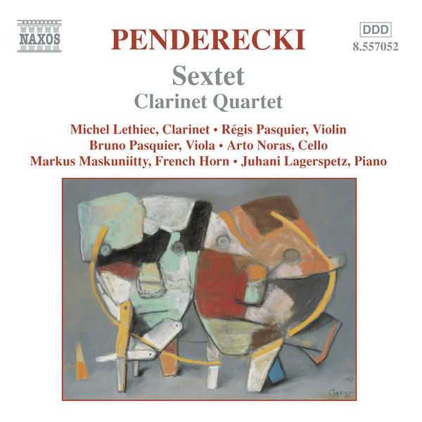Penderecki - Sextet, Clarinet Quartet (FLAC)