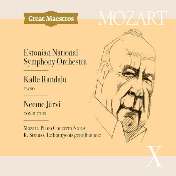 Randalu, Järvi: Mozart - Piano Concerto no.22; Strauss - Le Bourgeois Gentilhomme (FLAC)