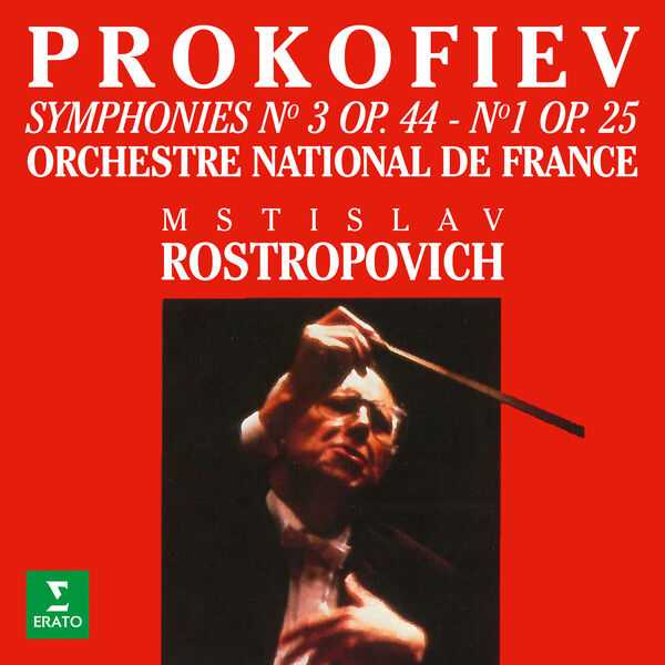Rostropovich: Prokofiev - Symphonies no.3 op.44 & no.1 op.25 (FLAC)