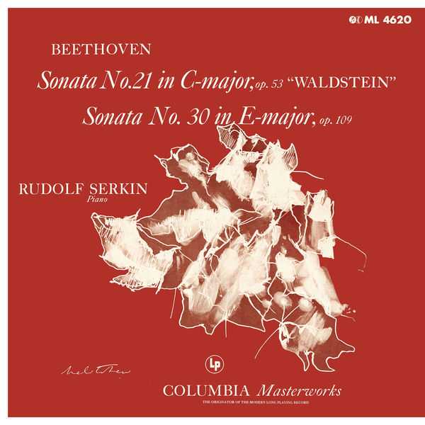 Serkin: Beethoven - Piano Sonata no.21 op.53 "Waldstein", Piano Sonata no.30 op.109 (24/192 FLAC)