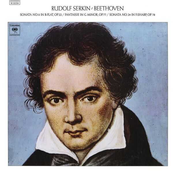 Serkin: Beethoven - Sonata no.11, Fantasie in G Minor, Sonata no.24 (FLAC)