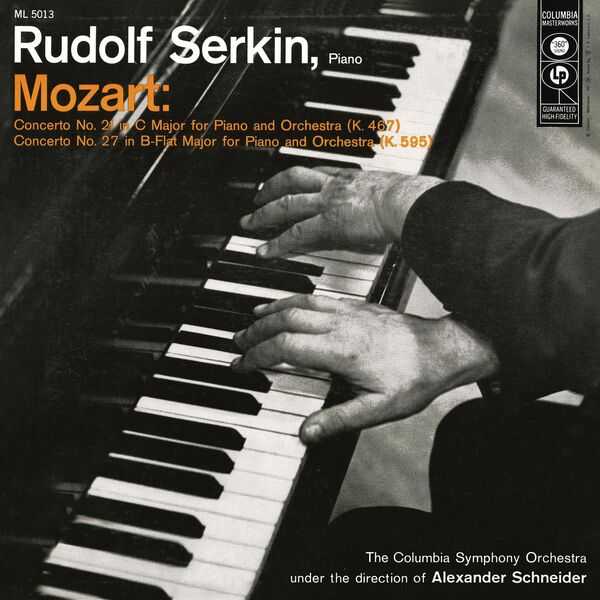 Serkin, Schneider: Mozart - Concertos no.21 & 27 (FLAC)