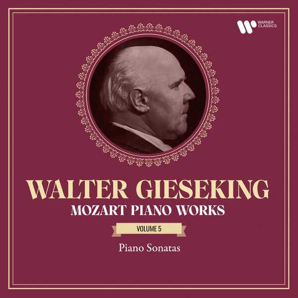 Walter Gieseking: Mozart Piano Works vol.5 (24/192 FLAC)