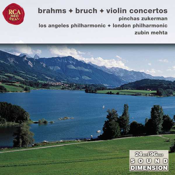 Pinchas Zukerman, Zubin Mehta: Brahms, Bruch - Violin Concertos (FLAC)