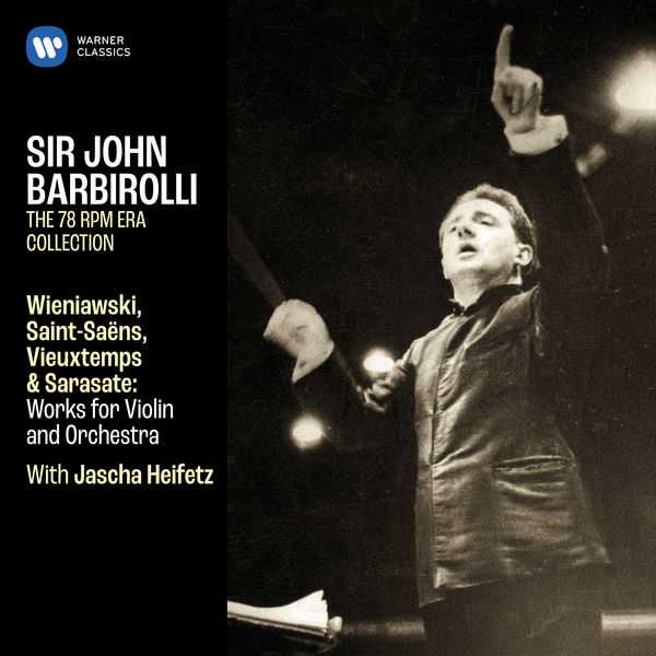 Barbirolli: Wieniawski, Saint-Saëns, Vieuxtemps & Sarasate - Works for Violin and Orchestra (24/192 FLAC)