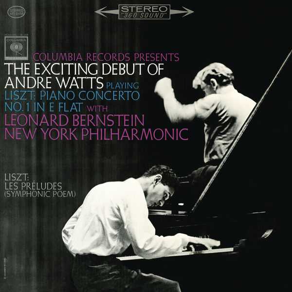 The Exciting Debut of André Watts. Bernstein: Piano Concerto no.1, Les Préludes (24/192 FLAC)