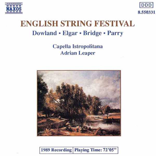 English String Festival: Dowland, Elgar, Bridge, Parry (FLAC)