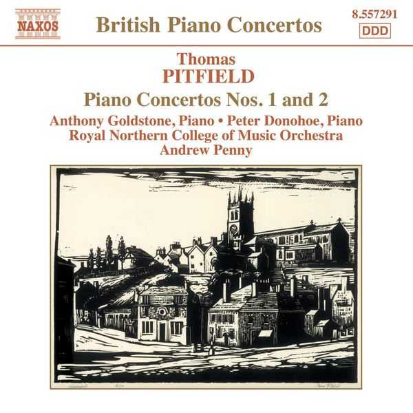 Anthony Goldstone, Peter Donohoe: Pitfield - Piano Concertos no.1 & 2 (FLAC)
