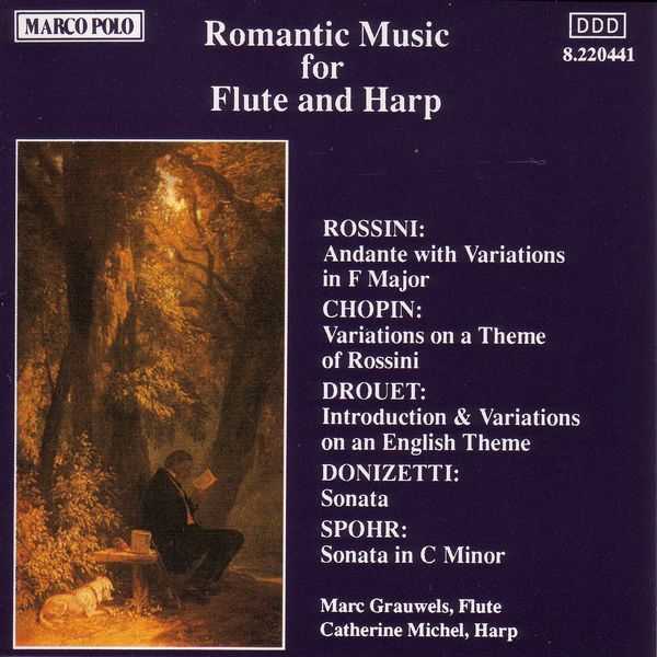 Marc Grauwels, Catherine Michel - Romantic Music for Flute and Harp (FLAC)