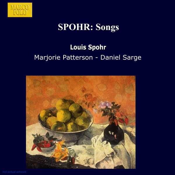 Marjorie Patterson, Daniel Sarge: Spohr - Songs (FLAC)