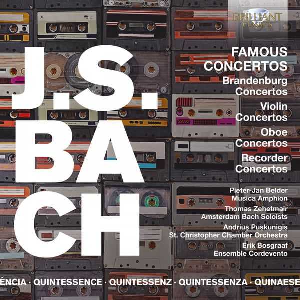 Belder, Zehetmair, Puskunigis, Bosgraaf: Bach - Famous Concertos (FLAC)