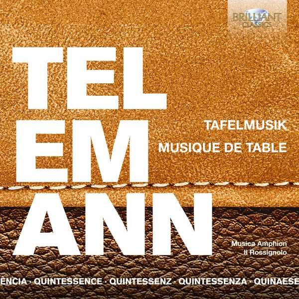 Musica Amphion, Il Rossignolo: Telemann - Tafelmusik (FLAC)