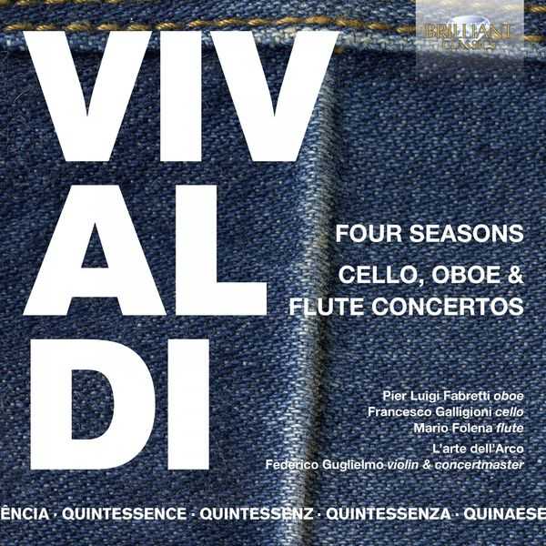 Gugliemo: Vivaldi - Four Seasons; Cello, Oboe & Flute Concertos (FLAC)