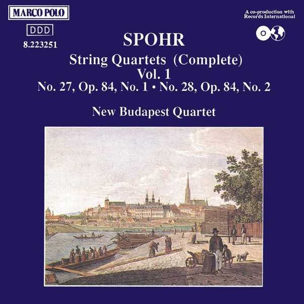 Louis Spohr - Complete String Quartets vol.1 (FLAC)