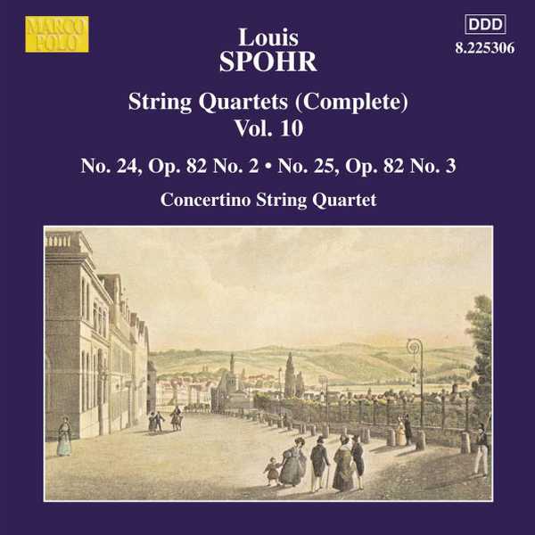 Louis Spohr - Complete String Quartets vol.10 (FLAC)