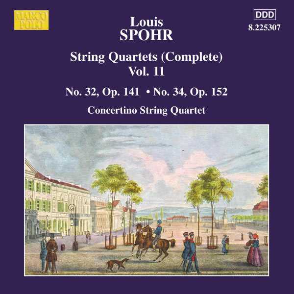 Louis Spohr - Complete String Quartets vol.11 (FLAC)
