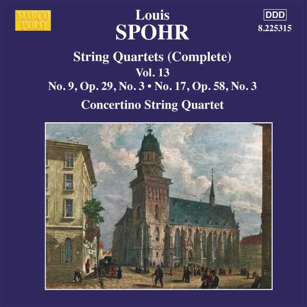Louis Spohr - Complete String Quartets vol.13 (FLAC)