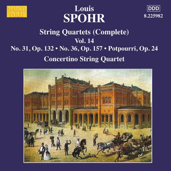 Louis Spohr - Complete String Quartets vol.14 (FLAC)