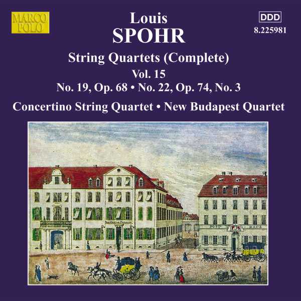 Louis Spohr - Complete String Quartets vol.15 (FLAC)