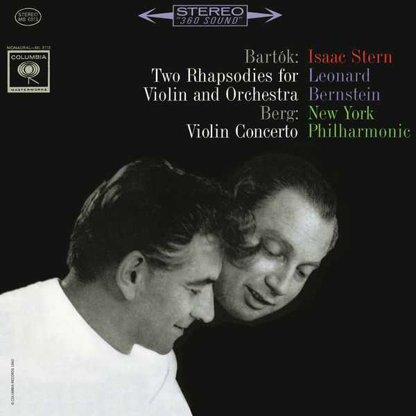 Stern, Bernstein: Bartók: Two Rhapsodies for Violin and Orchestra; Berg - Violin Concerto (24/192 FLAC)