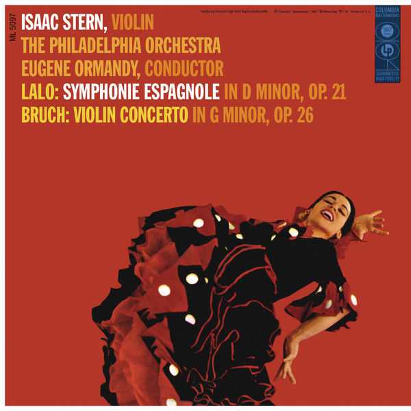 Stern, Ormandy: Lalo - Symphonie Espagnole; Bruch - Violin Concerto no.1 (24/96 FLAC)