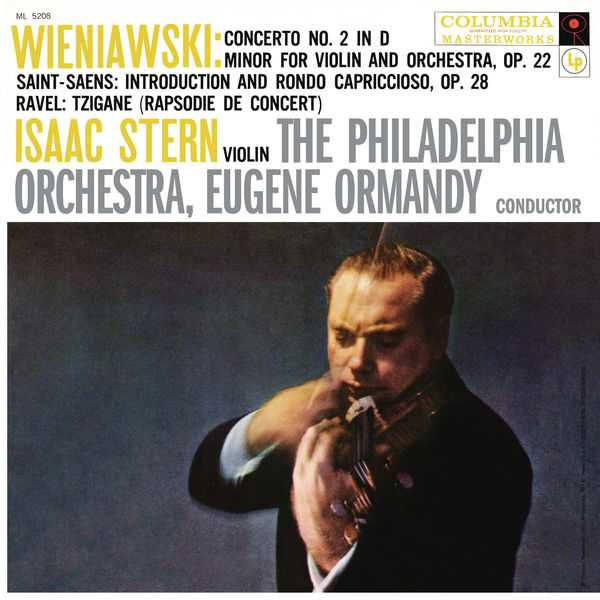 Stern, Ormandy: Wieniavski - Concerto no.2; Saint-Saëns - Introduction & Rondo Capriccioso; Ravel - Tzigane (FLAC)