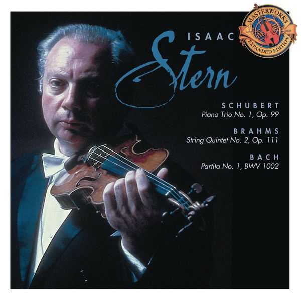 Isaac Stern: Schubert - Piano Trio no.1 op.99; Brahms - String Quintet no.2 op.111; Bach - Partita no.1 BWV 1002 (FLAC)