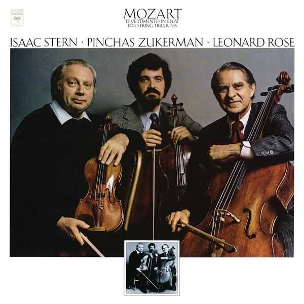 Stern, Zukerman, Rose: Mozart - Divertimento in E Flat for String Trio k.563 (FLAC)