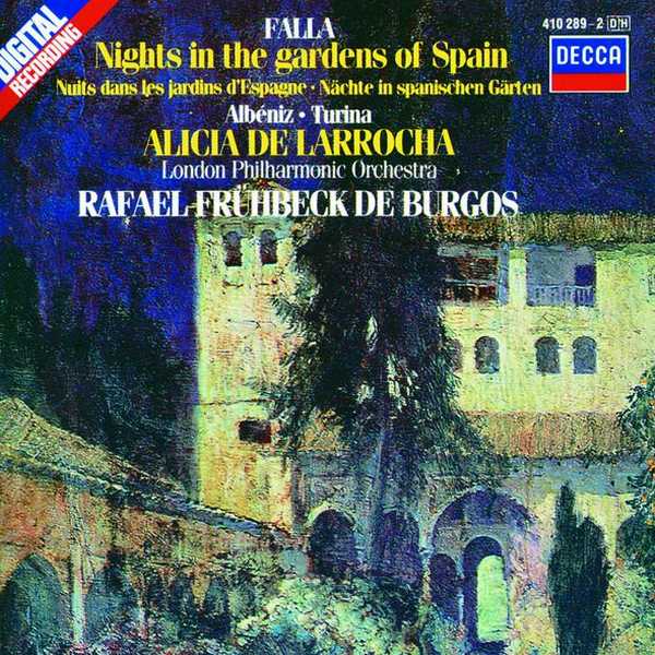 Larrocha, Burgos: Falla - Nights in the Gardens of Spain; Albéniz - Rapsodia Española; Turina - Rapsodia Sinfonica (FLAC)