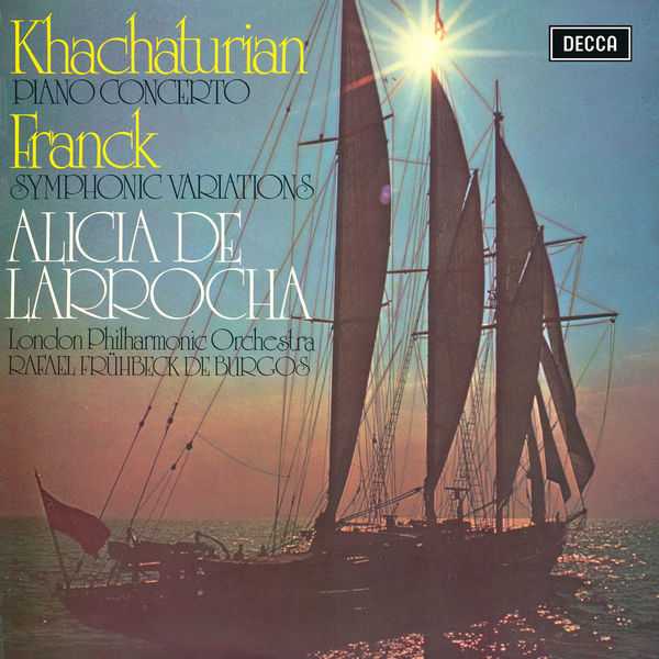 Larrocha, Burgos: Khachaturian - Piano Concerto; Franck - Symphonic Variations (FLAC)