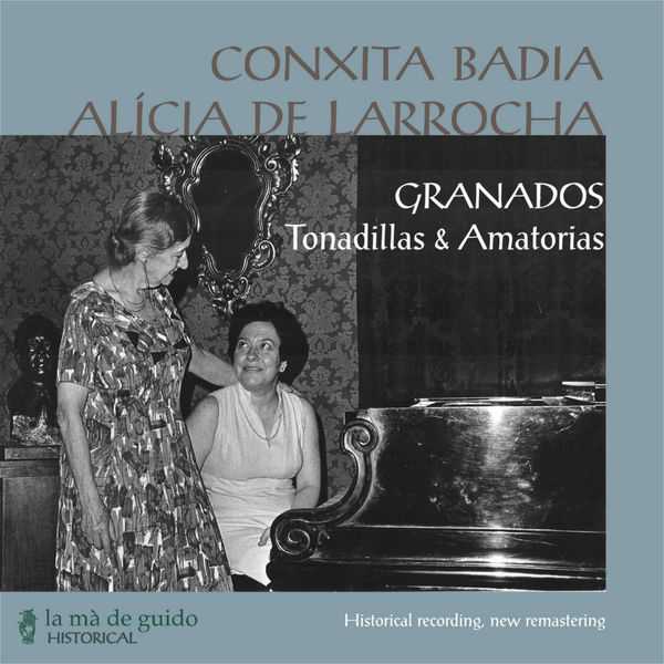 Conchita Badía, Alicia de Larrocha: Granados - Tonadillas & Amatorias (FLAC)