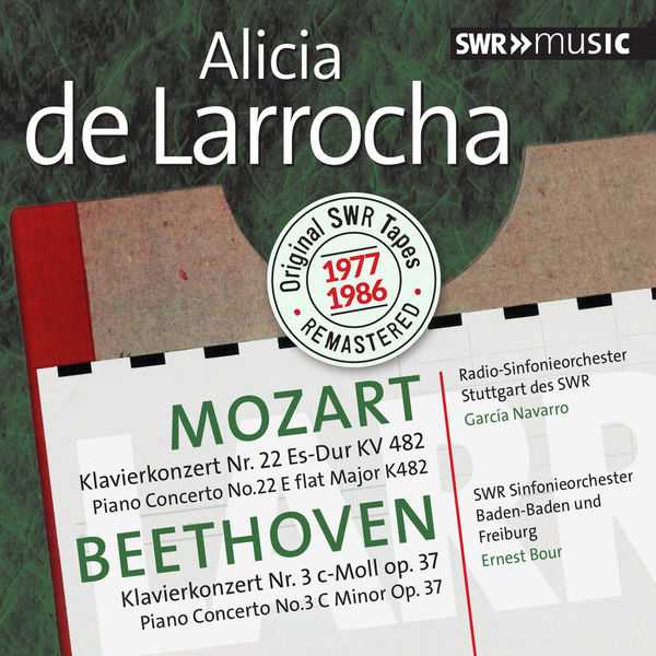Alicia de Larrocha plays Mozart and Beethoven Piano Concertos (FLAC)